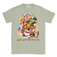 Matcha just a girl who loves tea gnome Classic Tee - BarkalooDesign