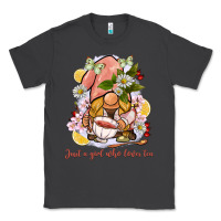 Smoke just a girl who loves tea gnome Classic Tee - BarkalooDesign