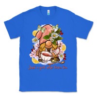 True Royal just a girl who loves tea gnome Classic Tee - BarkalooDesign