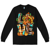 Black Love Turkey Thanksgiving Long Sleeve Tee - texasbilliewilder
