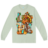 Matcha Love Turkey Thanksgiving Long Sleeve Tee - texasbilliewilder