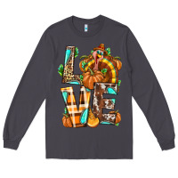 Smoke Love Turkey Thanksgiving Long Sleeve Tee - texasbilliewilder