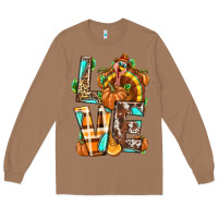 Toasted Coconut Love Turkey Thanksgiving Long Sleeve Tee - texasbilliewilder