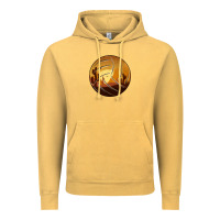 Vintage Mustard Desert Cactus Sunset Volleyball Vintage Hoodie - Bettercallsaul