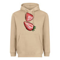 Mushroom strawberries 1 Heavyweight Hoodie - BundleAndBundleShop