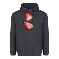 Smoke strawberries 1 Heavyweight Hoodie - BundleAndBundleShop