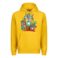 Lemon Dentist Cold Drink Frappe Premium Hoodie - FaDigitalArtStudio