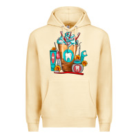 Pina Colada Dentist Cold Drink Frappe Premium Hoodie - FaDigitalArtStudio