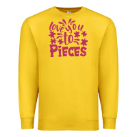 Lemon love you to pieces Premium Sweatshirt - CowhideDigitalArt