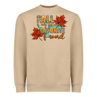 Fall Is My Second Favorite F Word Heavyweight Sweatshirt | Teevron