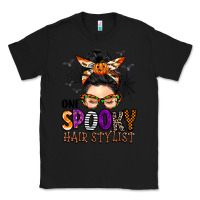 Black one spooky hair stylist Classic Tee - BarkalooDesign