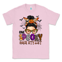 Bubblegum Pink one spooky hair stylist Classic Tee - BarkalooDesign