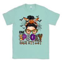 Seafoam one spooky hair stylist Classic Tee - BarkalooDesign