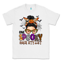 White one spooky hair stylist Classic Tee - BarkalooDesign