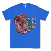 True Royal Walk By Faith Not By Sight Classic Tee - JahusDesignShop