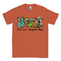Copper Peace Love Hampshire Sheep Classic Tee - LillyAllenDesigns