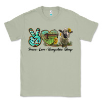 Matcha Peace Love Hampshire Sheep Classic Tee - LillyAllenDesigns