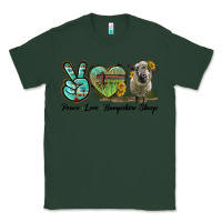 Sports Green Peace Love Hampshire Sheep Classic Tee - LillyAllenDesigns