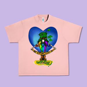 St Patricks Day Gnome Urban Heavy Tee Designed By Bettercallsaul