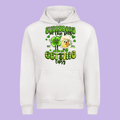 Everybody In The Pub Getting Tipsy Artiststas Urban Hoodie Designed By Artiststas