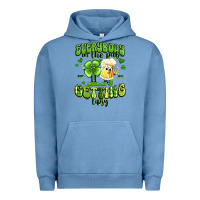 Pigment Pebble Blue everybody in the pub getting tipsy artiststas Urban Hoodie - Artiststas