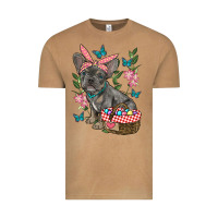 Vintage Camel easter french bulldog Vintage Tee - RanaPortraitStore