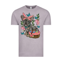 Vintage Zinc easter french bulldog Vintage Tee - RanaPortraitStore