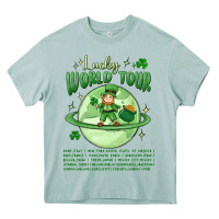 Arona lucky world tour st. patricks day Heavy Core Tee - MaliasSmallBusiness
