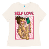 Bone self love is the best love Ladies Tee - MaliasSmallBusiness