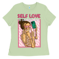 Matcha self love is the best love Ladies Tee - MaliasSmallBusiness