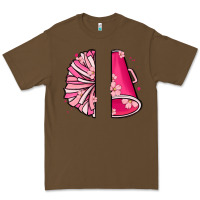 Cacao custom name cheerleader with megaphone Premium Tee - MaliasSmallBusiness