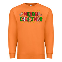 Carrot festive merry christmas greeting Premium Sweatshirt - CowhideDigitalArt