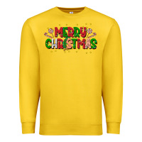 Lemon festive merry christmas greeting Premium Sweatshirt - CowhideDigitalArt