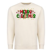 Sandshell festive merry christmas greeting Premium Sweatshirt - CowhideDigitalArt