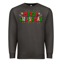 Smoke festive merry christmas greeting Premium Sweatshirt - CowhideDigitalArt