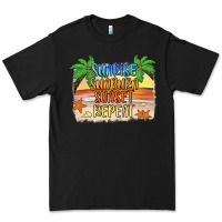 Black sunrise sunburn sunset repeat2 Premium Tee - JahusDesignShop