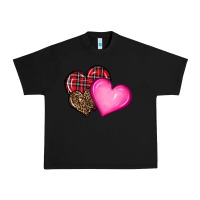 Black valentine's day hearts Urban Heavy Tee - RanaPortraitStore