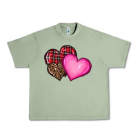 Oil Green valentine's day hearts Urban Heavy Tee - RanaPortraitStore