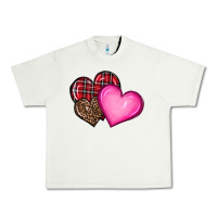 Pistachio valentine's day hearts Urban Heavy Tee - RanaPortraitStore