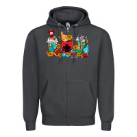 Smoke Coffee And American Football Coffee Cups Zipper Hoodie - FaDigitalArtStudio