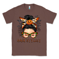 Chestnut Hair stylist messy bun Classic Tee - BarkalooDesign
