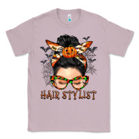 Lilac Hair stylist messy bun Classic Tee - BarkalooDesign