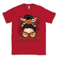 Red Hair stylist messy bun Classic Tee - BarkalooDesign