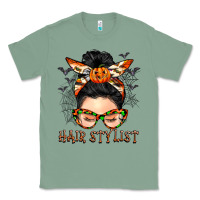 Sage Hair stylist messy bun Classic Tee - BarkalooDesign