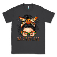 Smoke Hair stylist messy bun Classic Tee - BarkalooDesign