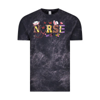 Cloud Black Easter Nurse Vintage Tee - RanaPortraitStore