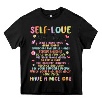 Black self love girl tour malias Heavy Core Tee - MaliasSmallBusiness