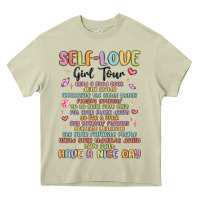 Mossy self love girl tour malias Heavy Core Tee - MaliasSmallBusiness