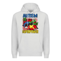 Autism Is My Superpower Autism Awareness Day Premium Hoodie | Teevron