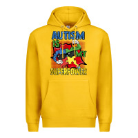 Lemon Autism is my superpower Autism Awareness Day Premium Hoodie - FaDigitalArtStudio